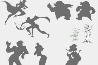 kak sozdat siluety v odnom prostranstve