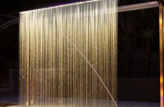 zadeystvovanie vody v interere fontany i akvariumy